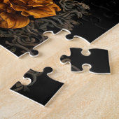 メキシコフォークアートフランスのブルドッグ ジグソーパズル (側面)