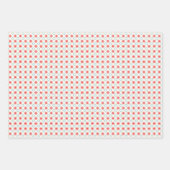 メキシコフォークアートフローラオレンジカラフル ラッピングペーパーシート (正面2)