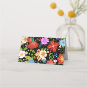 メキシコフォークア結婚ート プレイスカード (裏面)