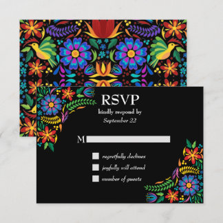 メキシコフラワーズRSVP 出欠カード