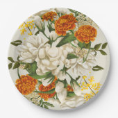 メキシコフローラシンコデマヨフィエスタ ペーパープレート (正面)