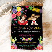 メキシコフローラセノリタセノールツインズベビーシャワー 招待状