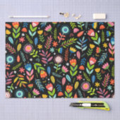 メキシコフローラティッシュペーパー 薄葉紙 (クラフト)