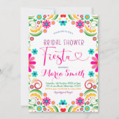 メキシコフローラフィエスタブライダルシャワー招待 招待状 (正面)