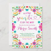 メキシコフローラフィエスタベビーシャワー招待状 招待状 (正面)