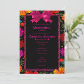 メキシコフローラフェスタキンセアニェラ招待状 招待状 (スタンド正面)