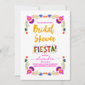 メキシコフローラフェスタブライダルシャワー 招待状 (正面)