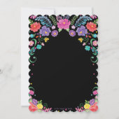 メキシコフローラフラワーズフェスタ誕生日パーティー 招待状 (裏面)