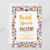 メキシコフローラブライダルシャワーフェスタ花 招待状 (正面)