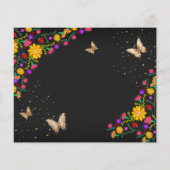 メキシコフローラブラック金ゴールド蝶キンセアニェラ (裏面)