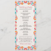 メキシコフローラ伝統的フォークアートフェスタ結婚ズ プログラム (裏面)