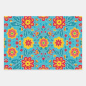 メキシコフローラ ラッピングペーパーシート (正面2)