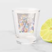 メキシコブカラフルライトスカル ショットグラス (裏面)