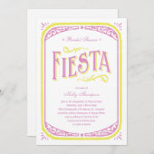メキシコブライダルシャワー招待状 招待状 (正面/裏面)