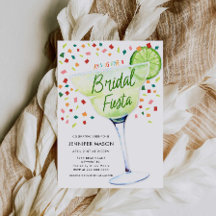 メキシコブライダルフィエスタシャワー招待状