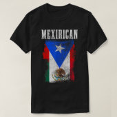 メキシコプエルトリカミックスメキシコプエルトリコプライド Tシャツ (デザイン正面)