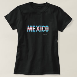 メキシコプライドトランスジェンダー国旗 Tシャツ