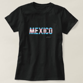 メキシコプライドトランスジェンダー国旗 Tシャツ