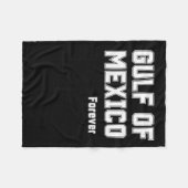 メキシコプライドフォーエバーメキシコ湾2025 フリースブランケット (正面(横))