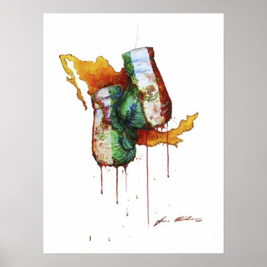 メキシコプライドボクシング ポスター (正面)