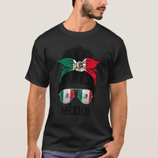 メキシコプライドメキシコ国旗州 Tシャツ (正面)