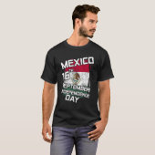 メキシコプライド独立記念日2022メキシコ国旗20 Tシャツ (正面フル)