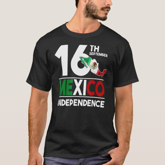メキシコプライド独立記念日2022メキシコ国旗co tシャツ (正面)