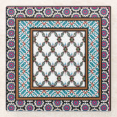 メキシコプライド2デザイン ガラスコースター (正面)