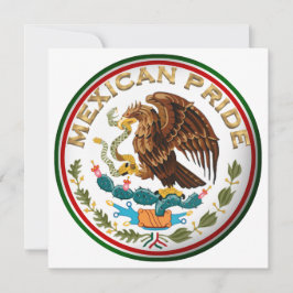 メキシコプライド(メキシコ国旗からイーグル) 招待状