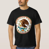 メキシコプライド（メキシコ国旗からイーグル） Tシャツ (正面)