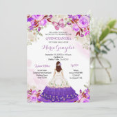 メキシコプリンセスパープルキンセアニェラ蝶  招待状 (スタンド正面)