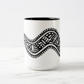 メキシコヘビ ツートーンマグカップ (中央)