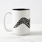 メキシコヘビ ツートーンマグカップ (左)