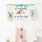 メキシコベビームチャチョ赤ちゃんシャワー旗 横断幕 (インサイチュ)