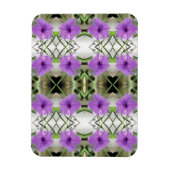 メキシコペチュニアおよびLatticework マグネット (縦)