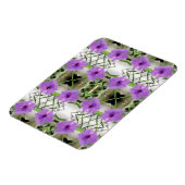 メキシコペチュニアおよびLatticework マグネット (左側)