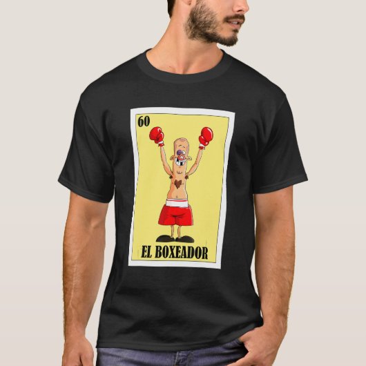 メキシコボクシングエルボゼドール Tシャツ (正面)