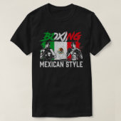 メキシコボクシングスポーツファイトコーチボクサー Tシャツ (デザイン正面)