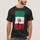 メキシコボクシングデザインメキシコ国旗 Tシャツ
