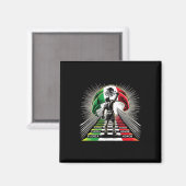 メキシコボクシングフェルザ名誉精神 マグネット (正面/裏面)