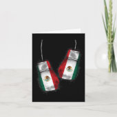 メキシコボクシング手袋メキシコプライドメキシコボクシング カード (正面)