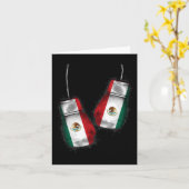 メキシコボクシング手袋メキシコプライドメキシコボクシング カード (黄色い花)