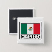 メキシコボタン 缶バッジ (正面&裏面)