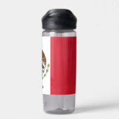 メキシコボトル愛国的メキシコ国旗 ウォーターボトル (背面)