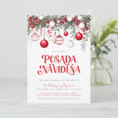 メキシコポサダナビデナフェスティバルレッドオーナメント 招待状 (スタンド正面)