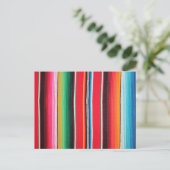 メキシコポンチョ・ポストカードcinco de mayo ポストカード (スタンド正面)