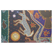 メキシコマヤのアステカな女神の民族の種族の芸術Boho ファブリック (ファットクウォーター)