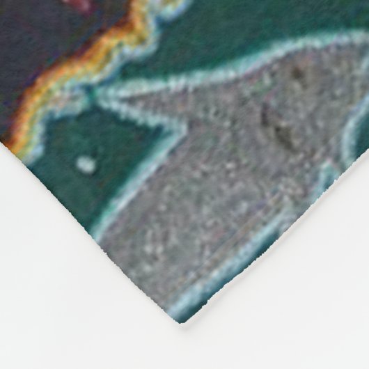 メキシコマヤのアステカな女神の民族の種族の芸術Boho フリースブランケット (角)