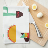 メキシコマリアッチ キッチンタオル (四つ折り)