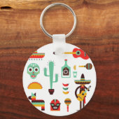 メキシコマリアッチ キーホルダー (正面)